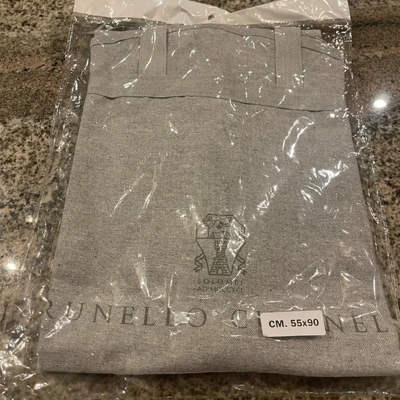 Medium Brunello Cucinelli Designer garment bags.